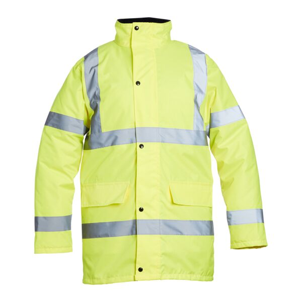 Black Rock Hi Vis Coat - Yellow Thumbnail