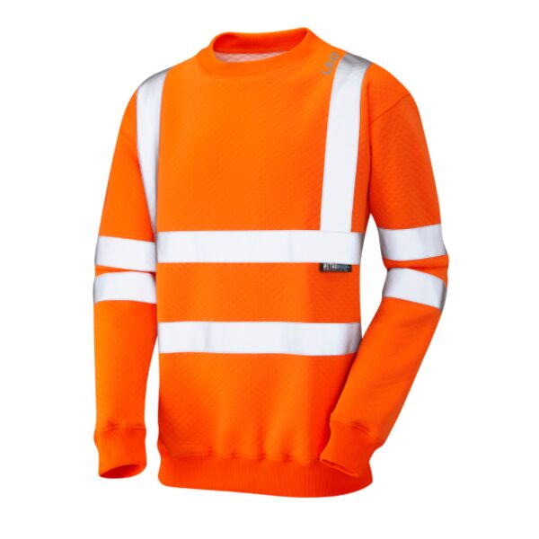 Leo Winkleigh Orange Hi Vis sweatshirt Thumbnail