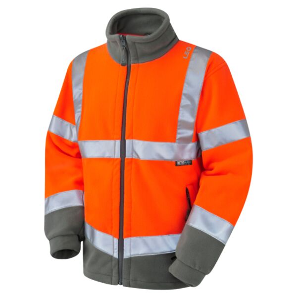 Leo Hartland Hi Vis Orange Fleece Thumbnail