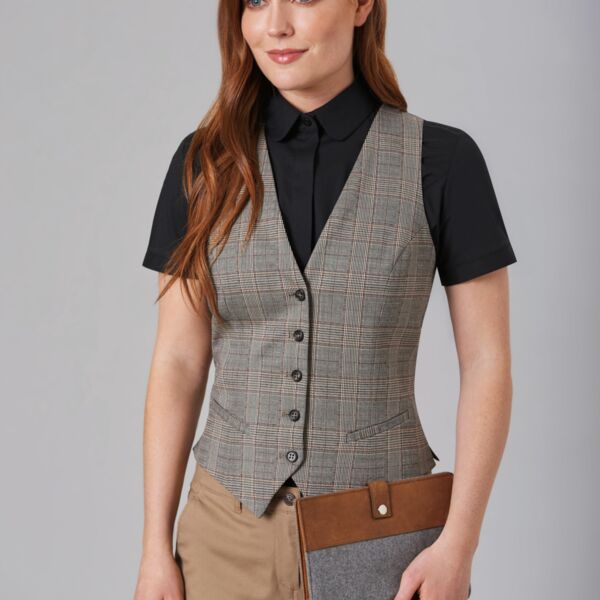 OLD- Olivia Check Waistcoat Thumbnail