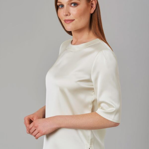 OLD- Ravenna Satin Blouse Thumbnail