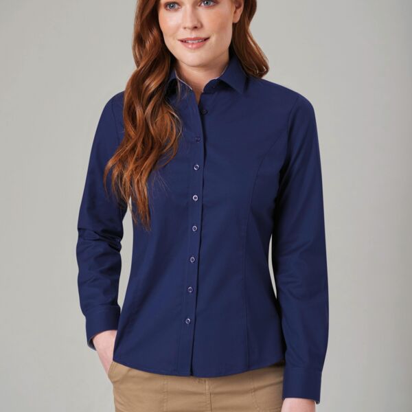OLD- Mirabel Stretch Oxford Shirt Thumbnail