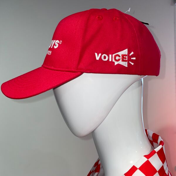 FGVOICECAP Five Guys The Voice Cap Red - dual logo Thumbnail