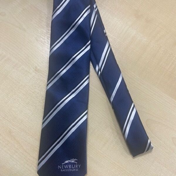 C4ENRC018 Newbury Racecourse Polyester Self Tie  Thumbnail