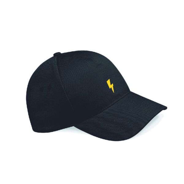 C4ETBCC ThunderBird Black Cap  - C/W Thunder Strike Logo Thumbnail