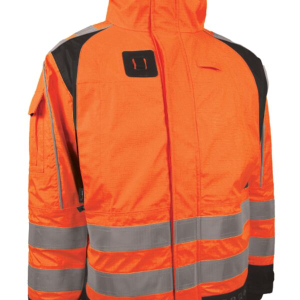 Lyngsoe Orange Multinorm Hi Vis Short Jacket Upgraded to ARC-LR15055 Thumbnail