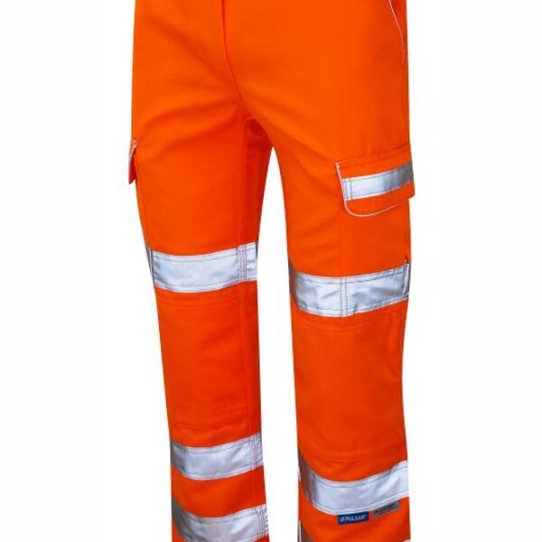 Pulsar Ladies Orange Hi Vis Combat Trousers Thumbnail