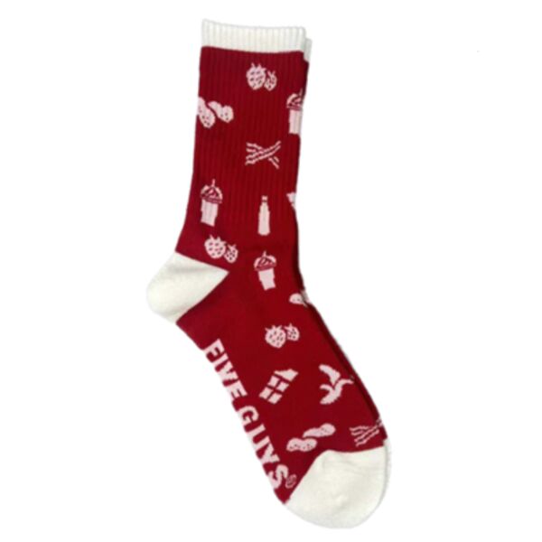C4EFG063 - Red Five Guys Organic Cotton Icon Socks Thumbnail