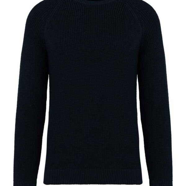 C4ECROM0097 Derwent Navy Chunky Knit Sweater Thumbnail