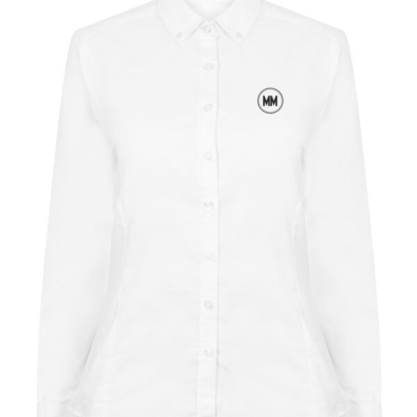 Mercato Ladies Long Sleeve Shirt w/ Logo FLB Thumbnail