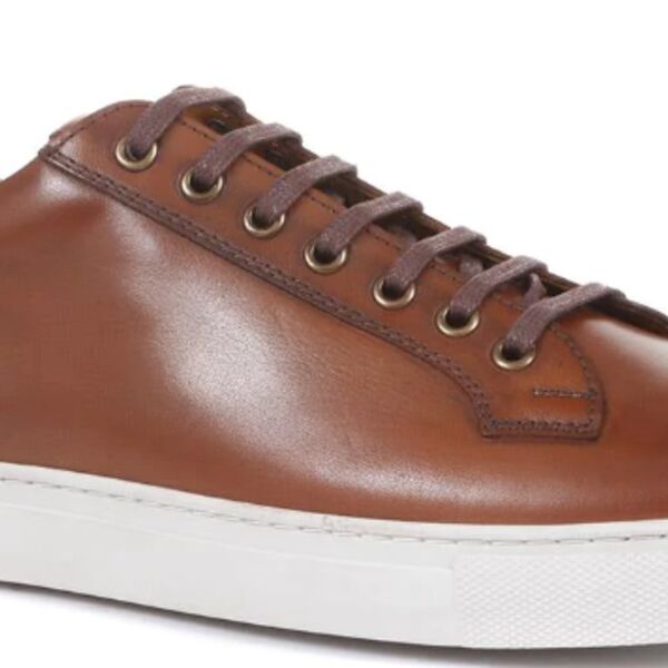 Simon Leather Men's Trainers Thumbnail