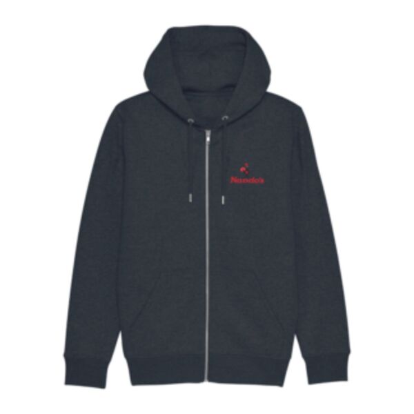 Nandos Host Dark Grey Unisex Zip Up Hoodie Thumbnail