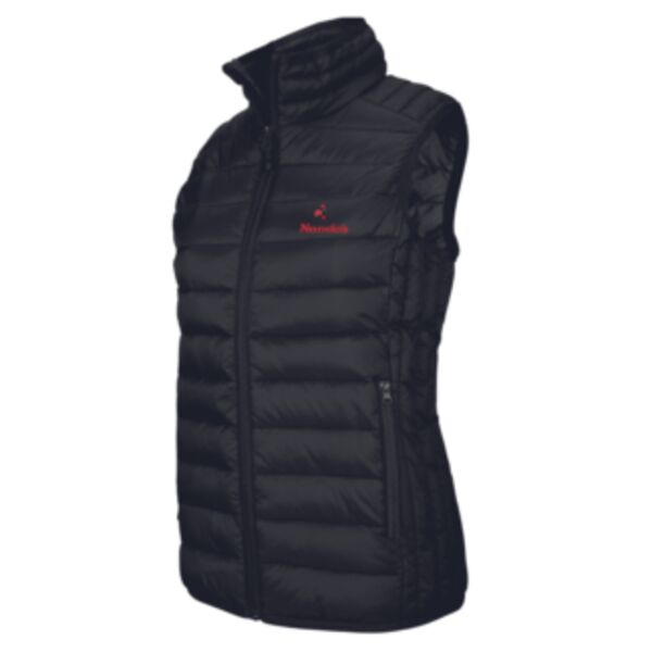 Nandos Host Ladies Black Padded Gilet Thumbnail