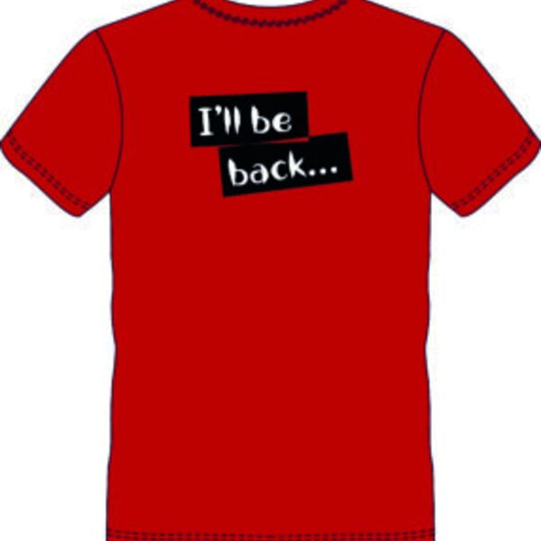 Nando's S/S Host T-shirt Red w/ Barci FLB - Print Back Thumbnail