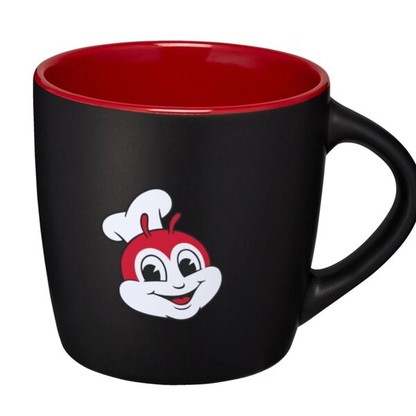 Jollibee Promotional Item- Black/Red Coffee Mug w/ Box Thumbnail