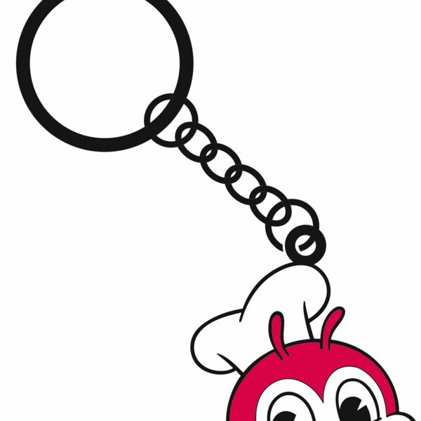 Jollibee Promotional Item- Bee Head Keyring Thumbnail