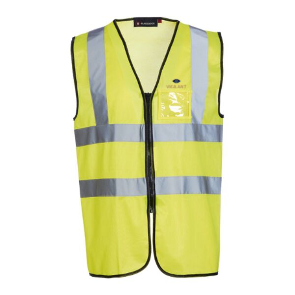 C4ECROM0018 EXECUTIVE HI-VIS WAISTCOAT - VIGILANT LB Thumbnail