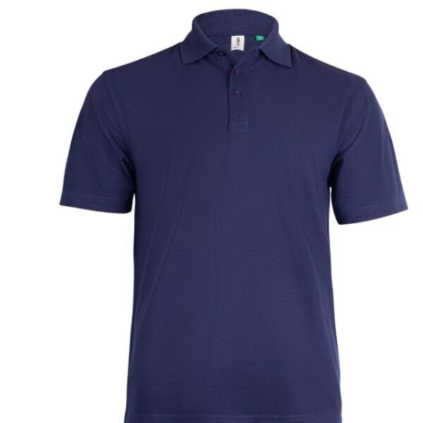 C4ECROM0201 Navy Eco Polo - Derwent TAX TAB ONLY Thumbnail