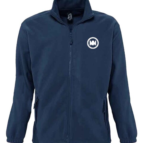 NON STOCK- Mercato Unisex Navy Fleece w/ Logo FLB Thumbnail