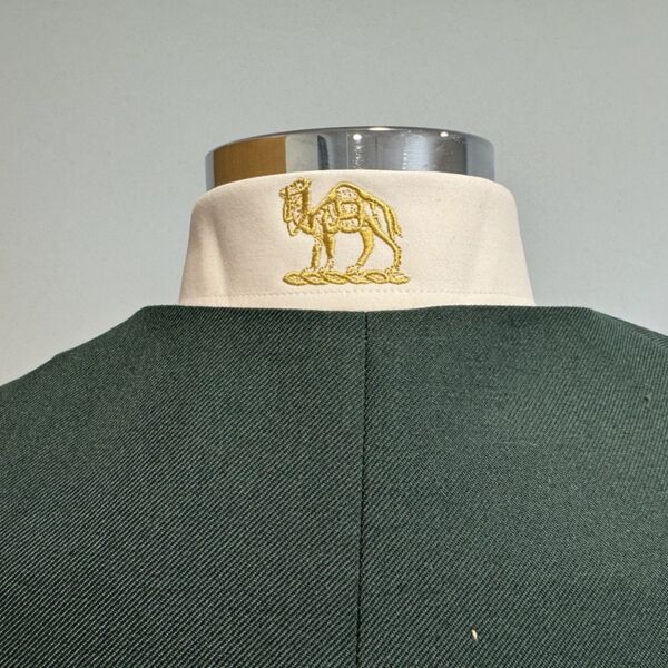 Grocers Hall Ladies White Shirt – C/W Gold Camel on collar and right cuff Thumbnail