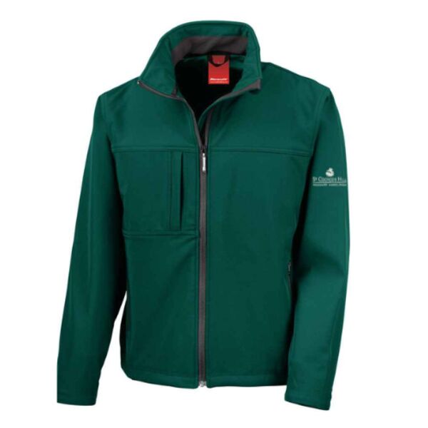 C4ECROM0209 Result Classic Soft Shell Jacket - St Georges Hill RIGHT ARM Thumbnail