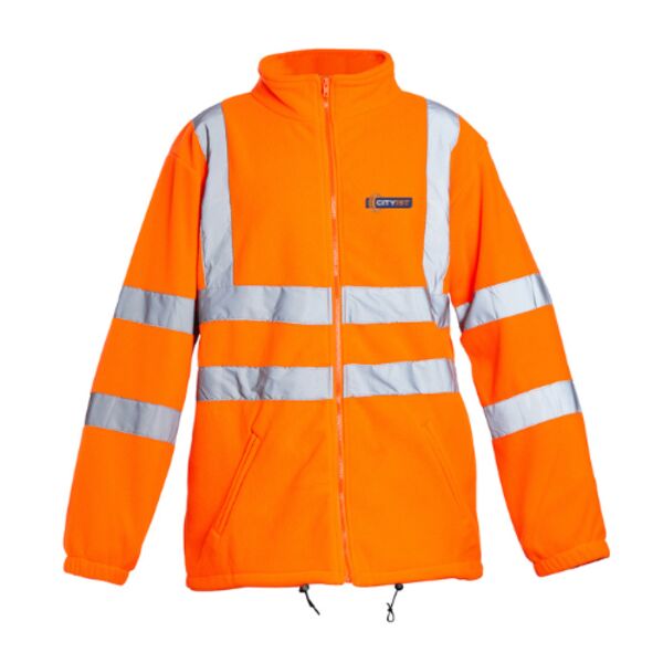 C4ETYRE008 - Orange Hi-Vis Fleece City 1st Logo FLB Thumbnail