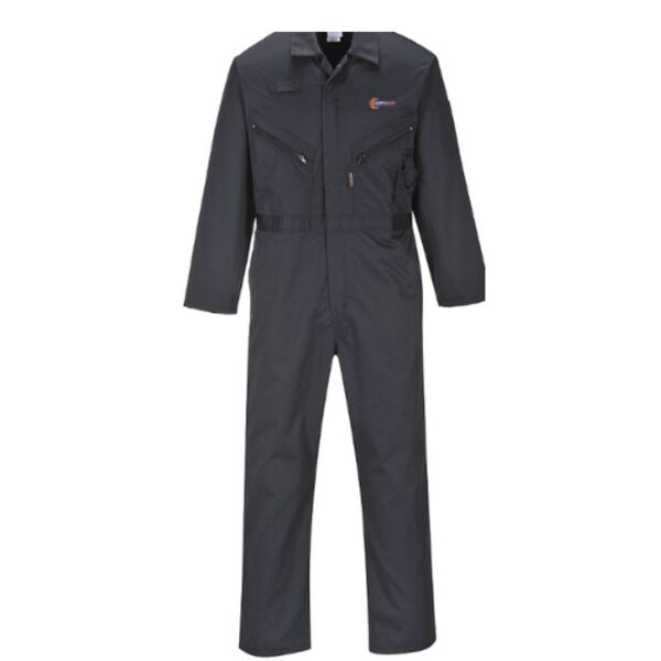 C4ETYRE007 - Black Coverall City 1st Logo FLB Thumbnail