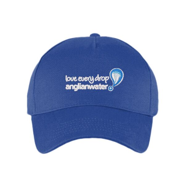 CLAWBB15N Anglian Water Navy Baseball Cap Love Every Drop Thumbnail