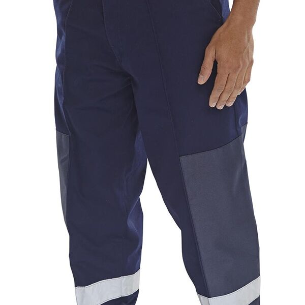 Beeswift Nylon Patch Trousers - Navy Thumbnail