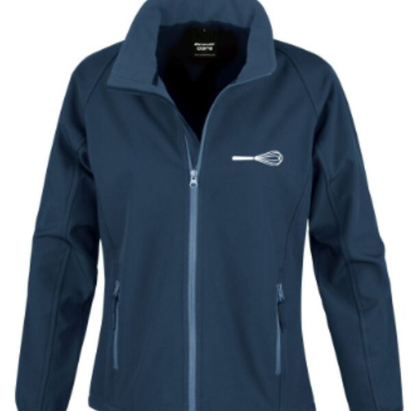C4ECHART015 Ladies Printable Soft Shell Jacket - c/w Whisk Emb FLB  Thumbnail