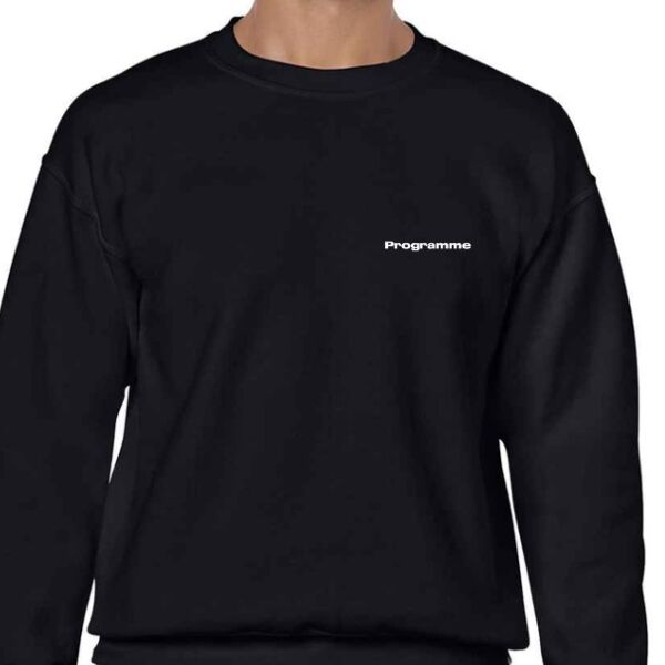 C4ECROM0226 Programme Sweatshirt - Programme Emb FLB Thumbnail