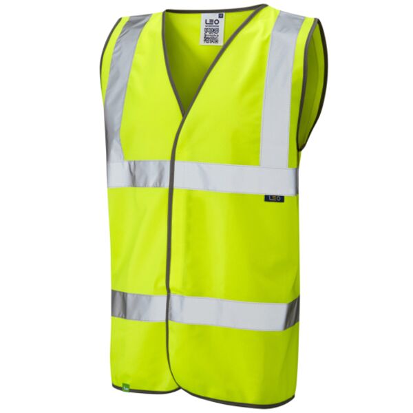 Leo - TARKA  EcoViz Waistcoat - Yellow Thumbnail