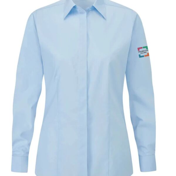 C4ECROM0242 L/S Classic Ladies Blouse Thumbnail