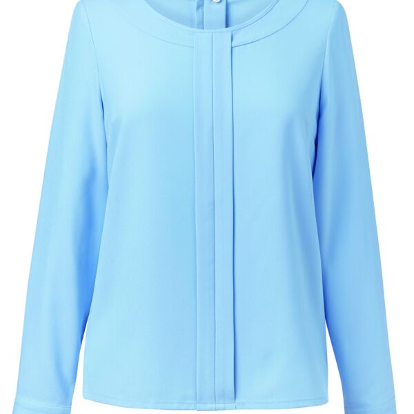 C4ECROM0280 Roma crepe de chine Blouse Thumbnail