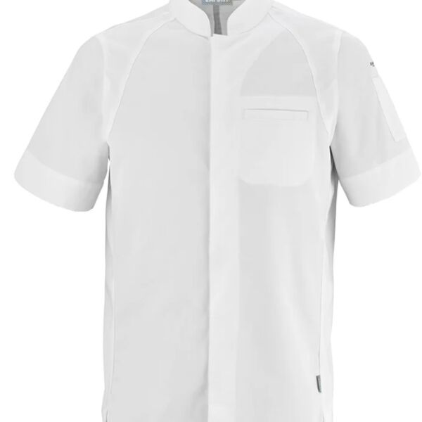 C4ELH010 Gents Chef Jacket S/S - LH Tax Tab Thumbnail