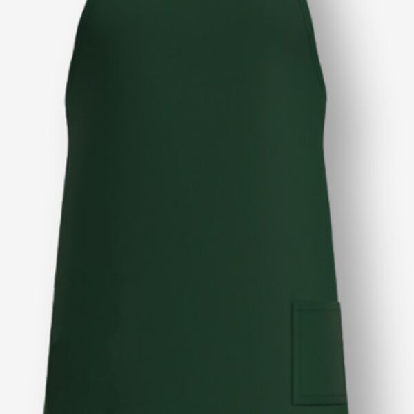 C4ELH003 Bespoke Bottle Bib Apron with Side Pocket - LH Logo Emb Right Leg Thumbnail