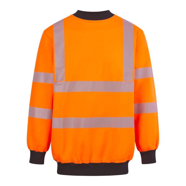 NEW C4E FR ARC Hi Vis Orange Sweatshirt  Thumbnail