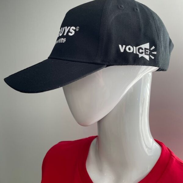 FGVOICECAP Five Guys The Voice Cap Black - dual logo Thumbnail