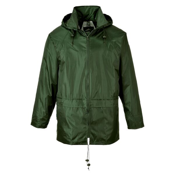 C4ELH060 Green Rain Jacket - LH Tax Tab Thumbnail
