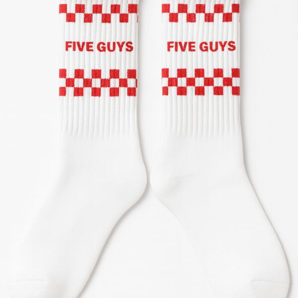 Five Guys Checkerboard Socks Thumbnail
