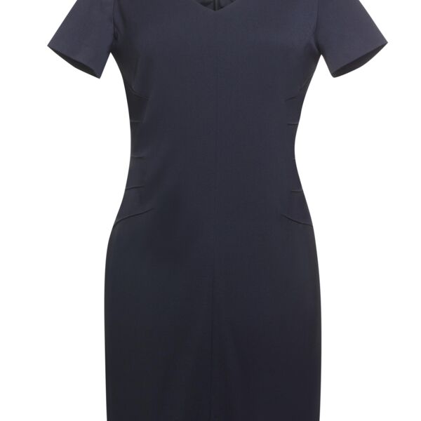 C4ELH035 V-Neck Dress - LH Tax Tab Thumbnail